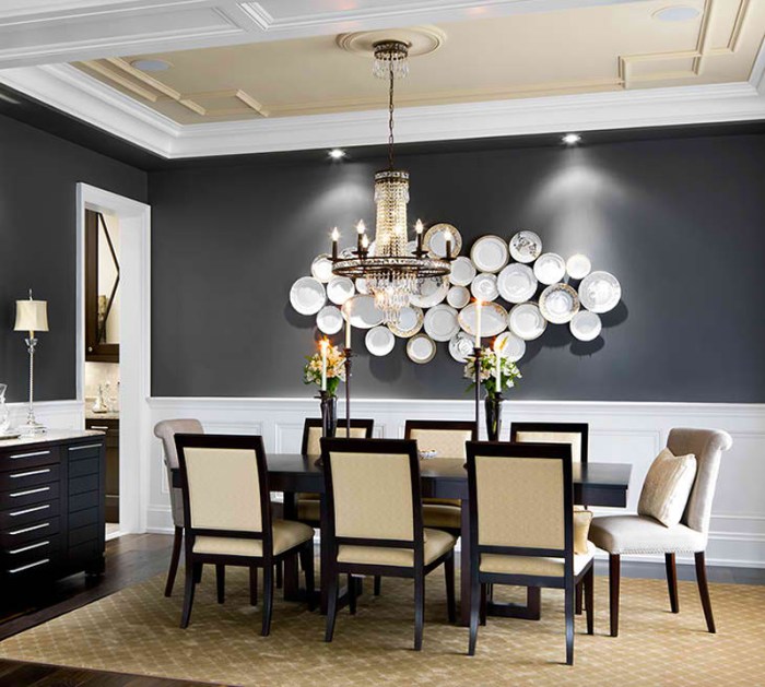 How to decorate a dining room