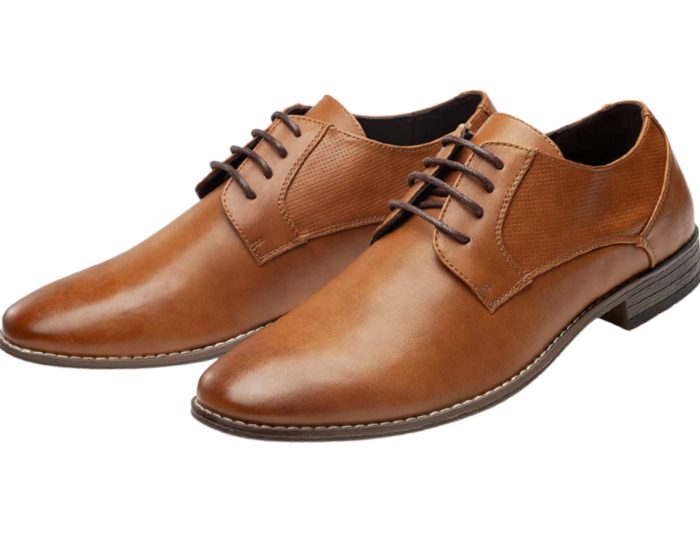 Mens brown dress shoes style