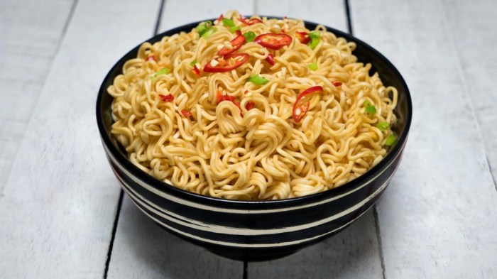 How to cook fresh oriental style noodles