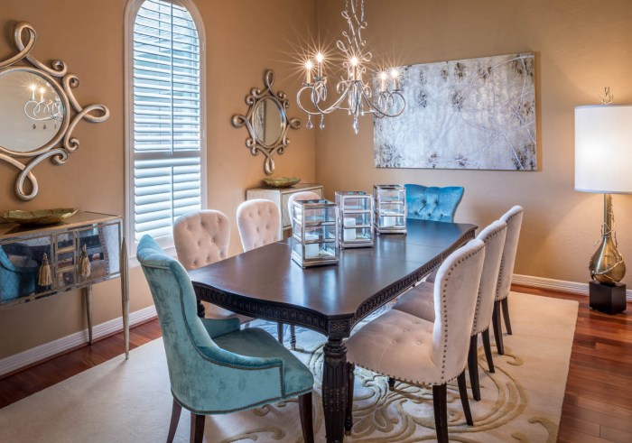 How to decorate a dining room