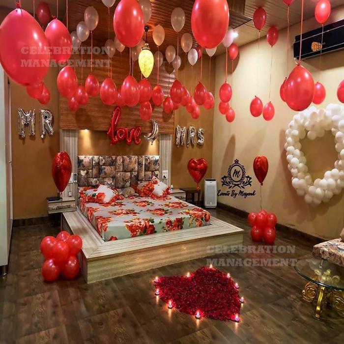 How to decorate honeymoon room