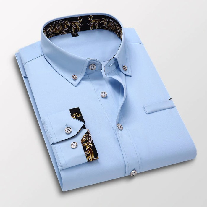 Men's business casual dress shirts